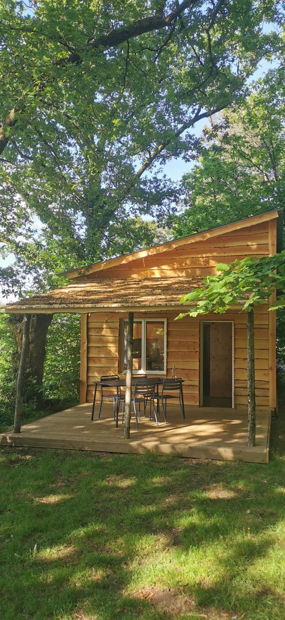 Camping De La Chagnee Saint-Aubin-le-Cloud Экстерьер фото